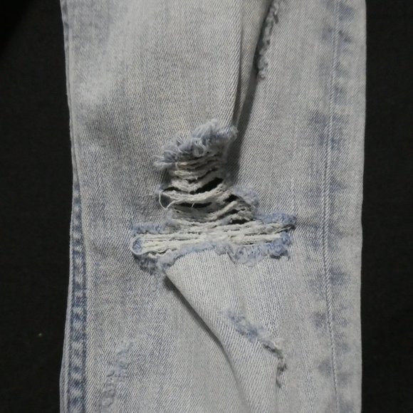 H&M & DENIM  27/30 distressed denim, skinny, low waist, 160/68A - Picture 8 of 16